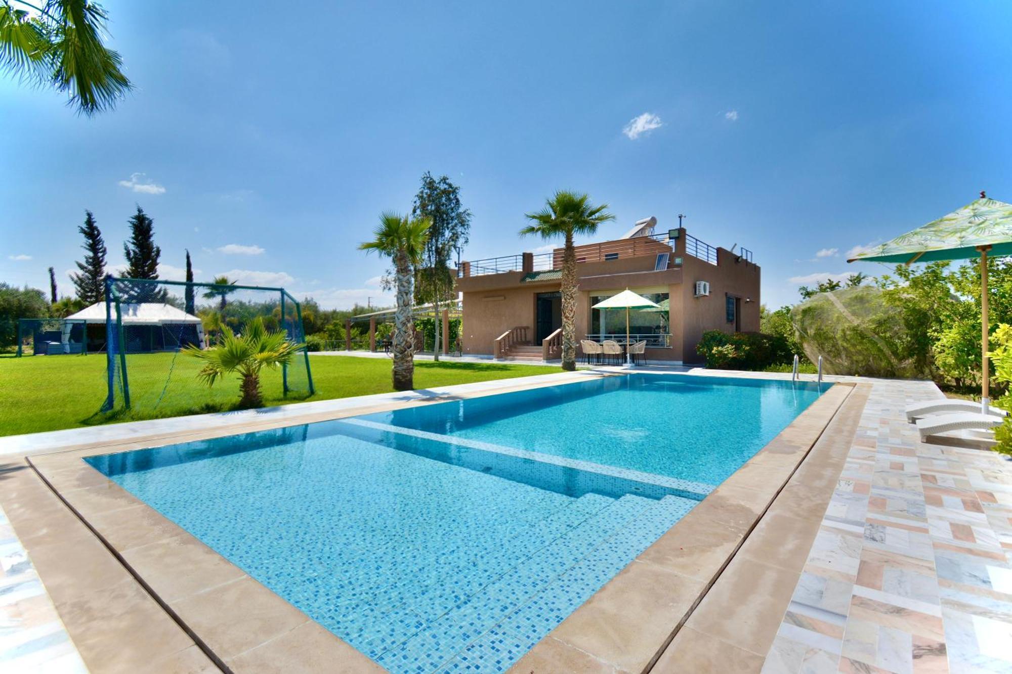 Ferme De Vacances Avec Une Grande Villa A Marrakech Marakéš Exteriér fotografie