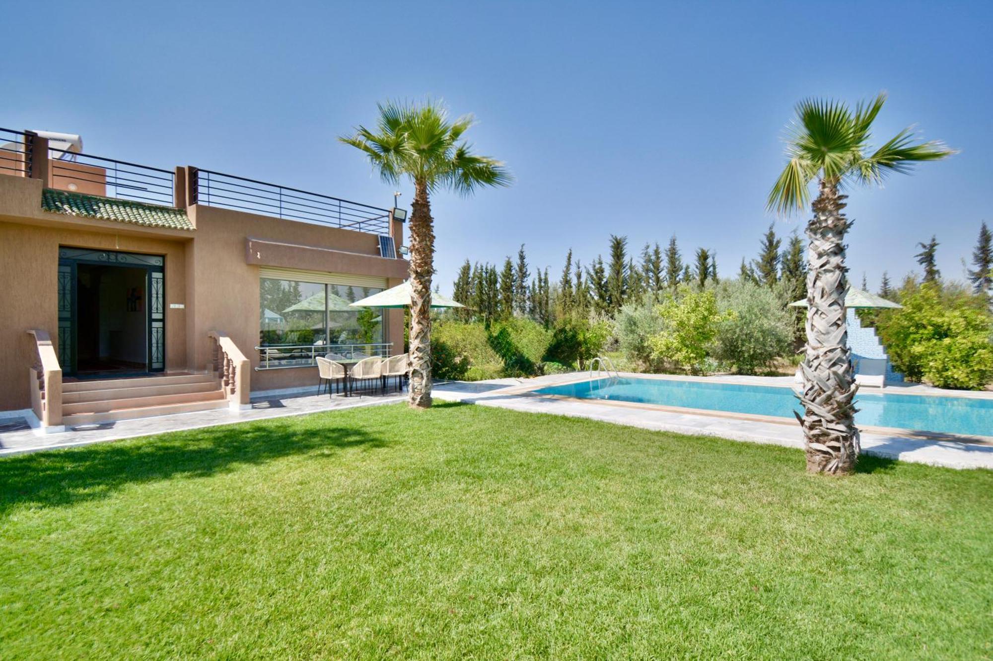 Ferme De Vacances Avec Une Grande Villa A Marrakech Marakéš Exteriér fotografie