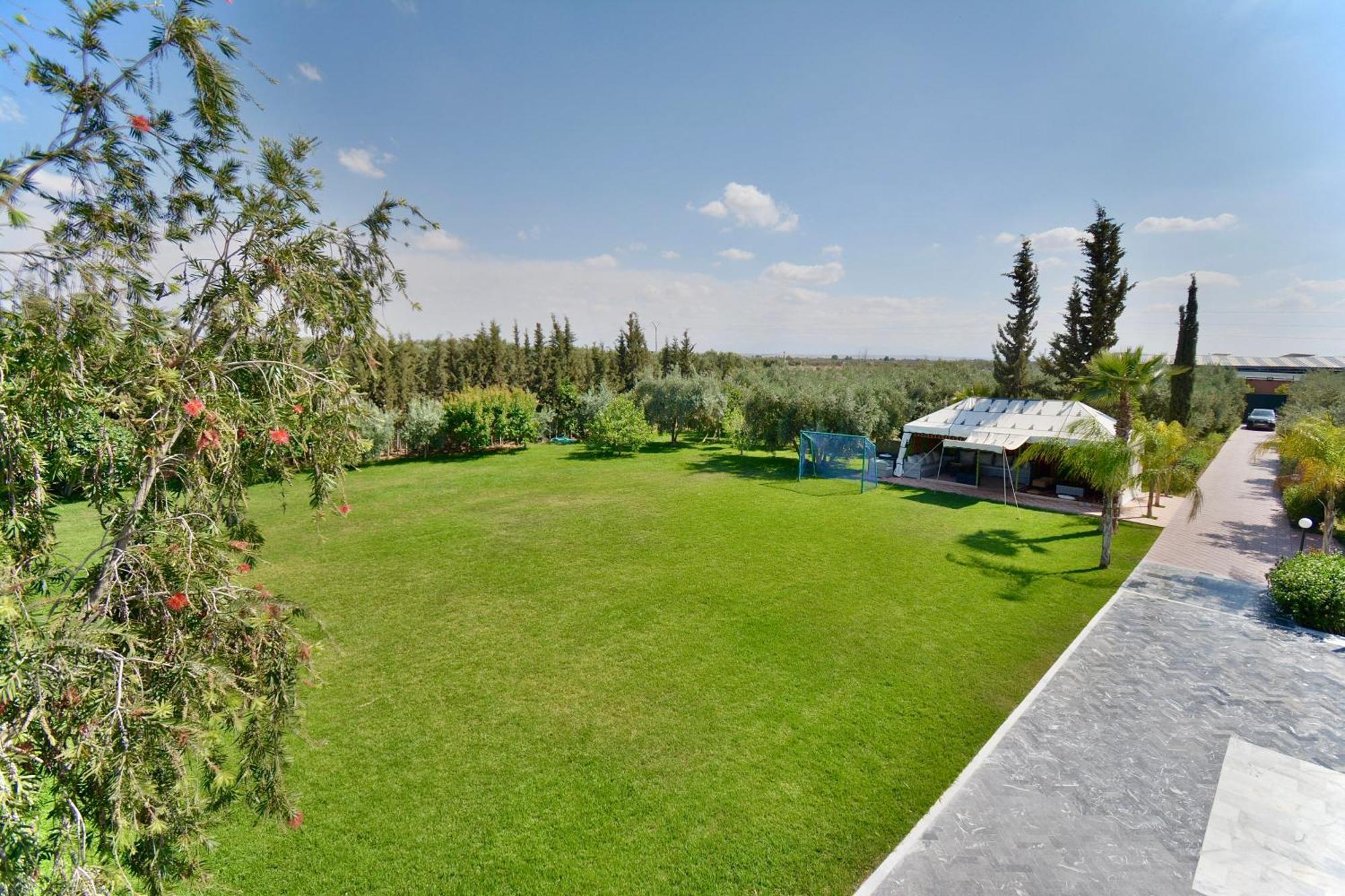 Ferme De Vacances Avec Une Grande Villa A Marrakech Marakéš Exteriér fotografie